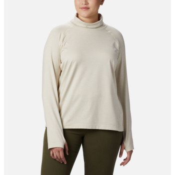 Columbia Bryce Canyon II Turtleneck Plus Size, Sudaderas Creme Para Mujer | 017432-VXM